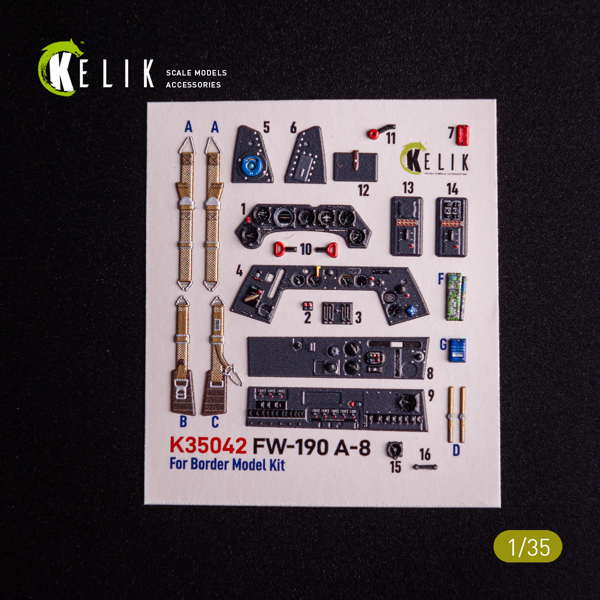 Kelik K3D35042 1:35 Focke-Wulf Fw-190A-8