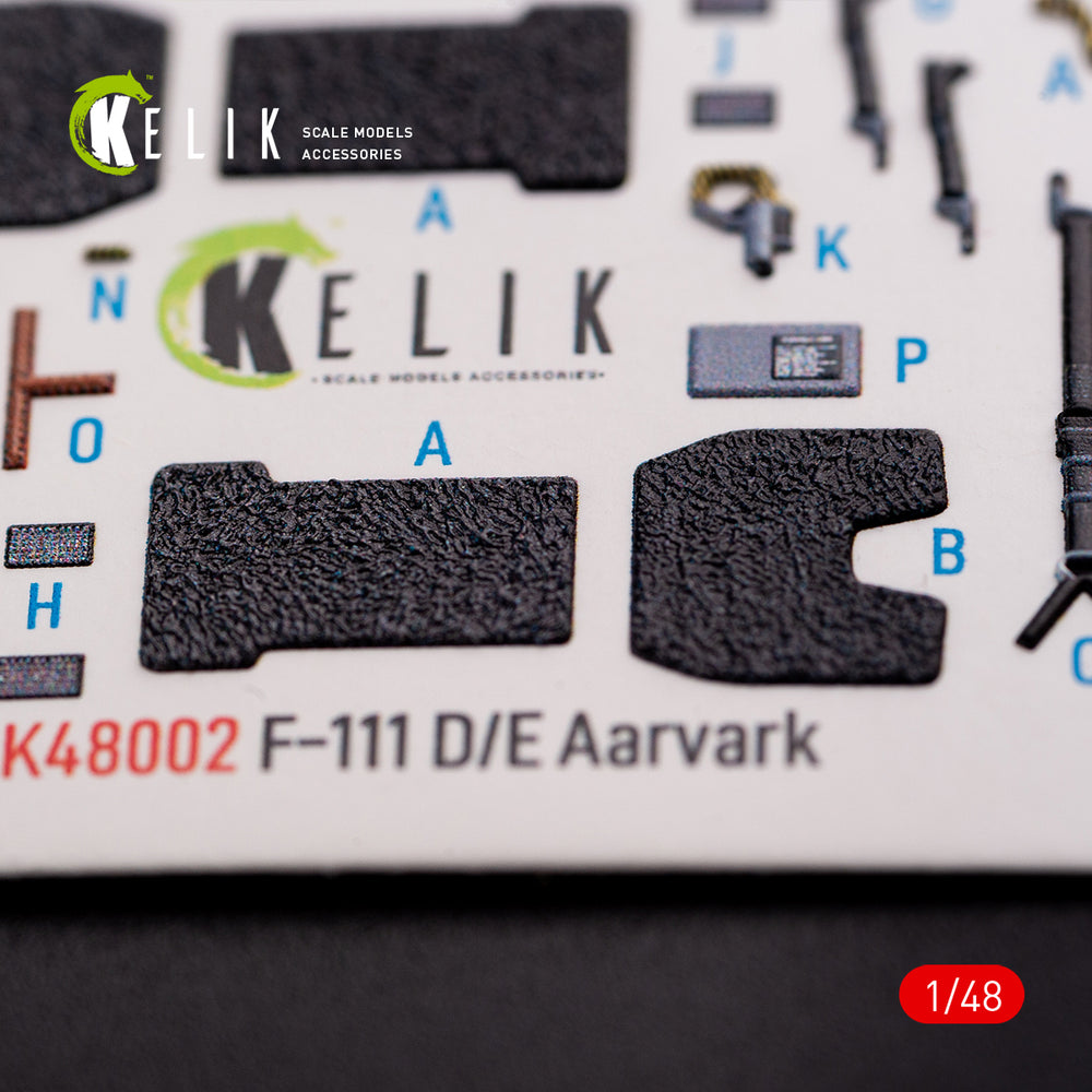 Kelik K3D48002 1:48 General-Dynamics F-111D/F-111E Aardvark interior