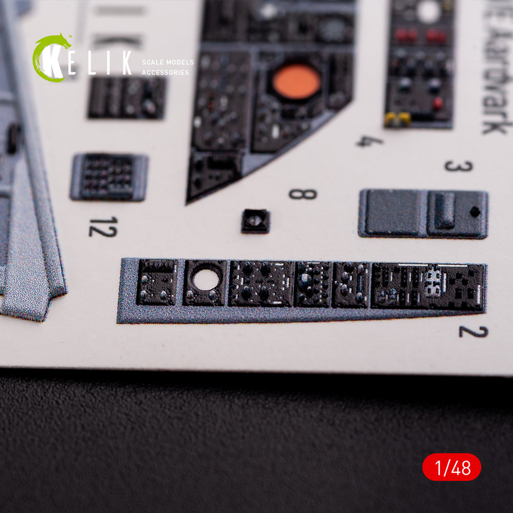 Kelik K3D48002 1:48 General-Dynamics F-111D/F-111E Aardvark interior