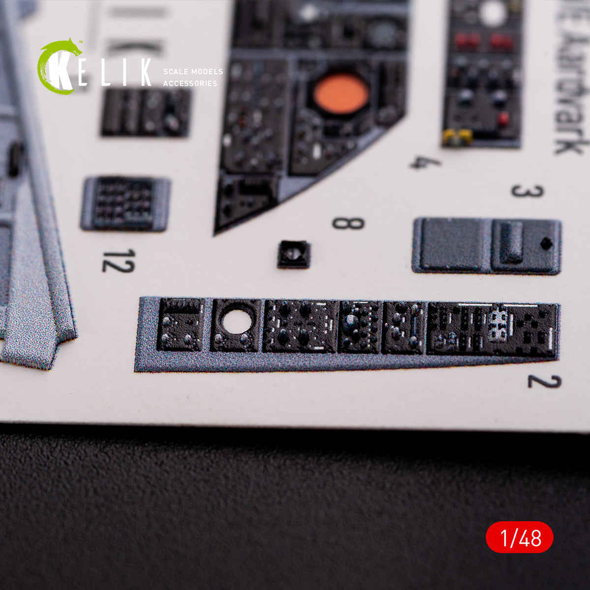Kelik K3D48002 1:48 General-Dynamics F-111D/F-111E Aardvark interior
