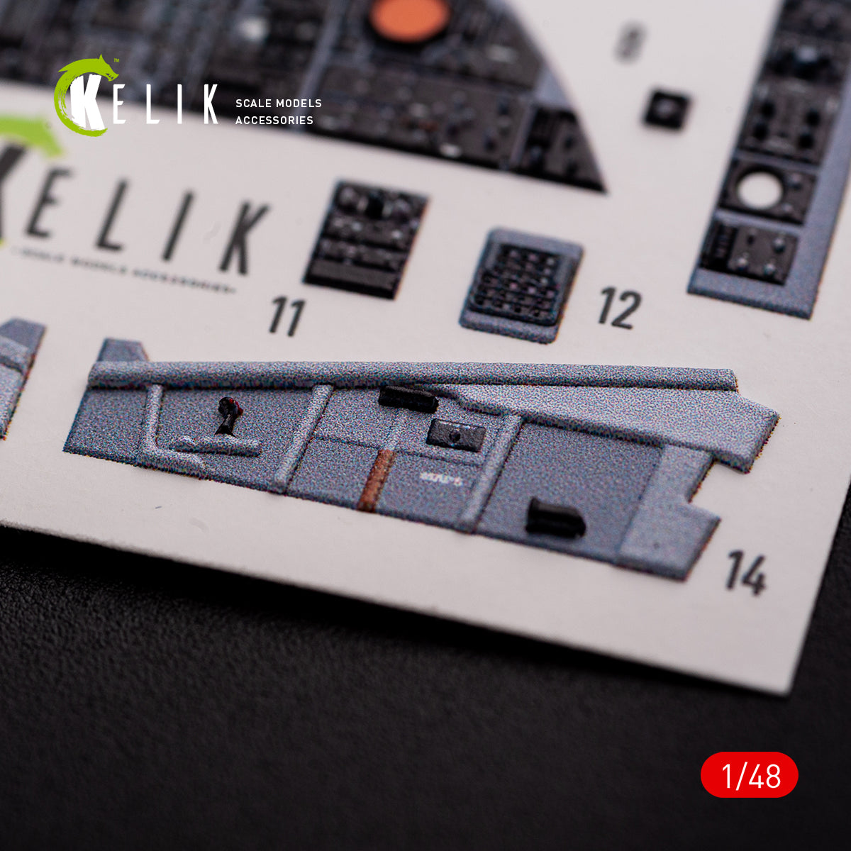 Kelik K3D48002 1:48 General-Dynamics F-111D/F-111E Aardvark interior