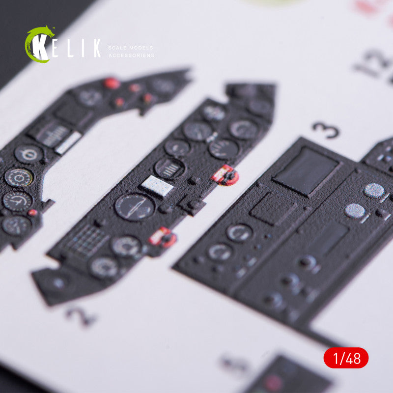 Kelik K3D48008 1:48 Douglas TBD-1A Douglas interior