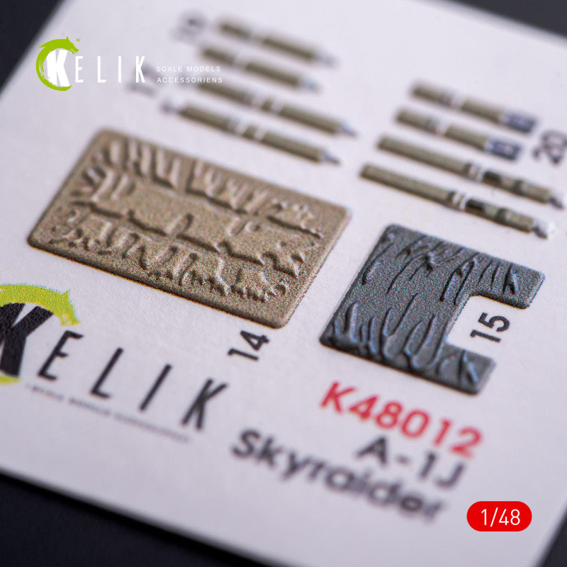 Kelik K3D48012 1:48 Douglas A-1J Skyraider interior