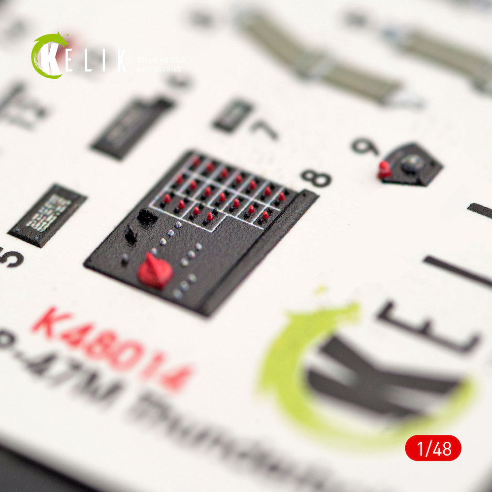 Kelik K3D48014 1:48 Republic P-47M Thunderbolt interior