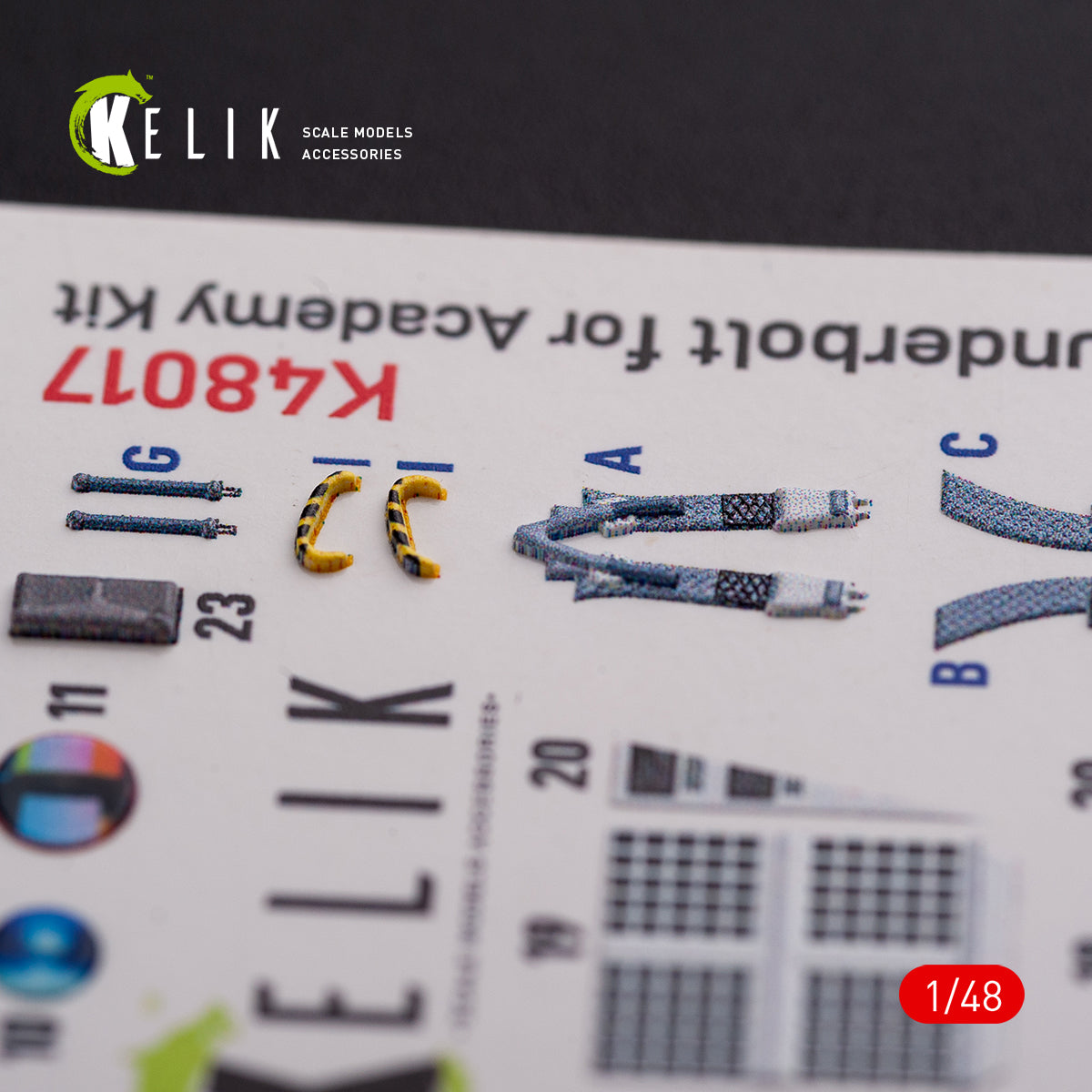Kelik K3D48017 1:48 Fairchild A-10C Thunderbolt interior