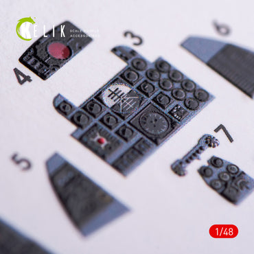 Kelik K3D48020 1:48 McDonnell F-4B/N Phantom interior
