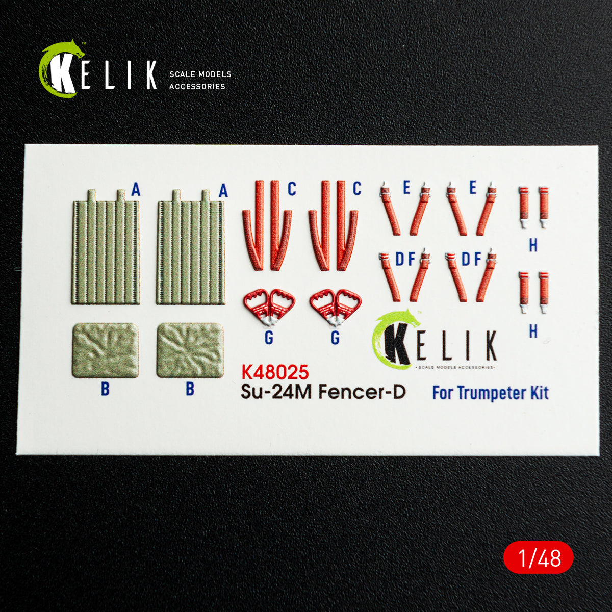 Kelik K3D48025 1:48 Sukhoi SU-24 interior