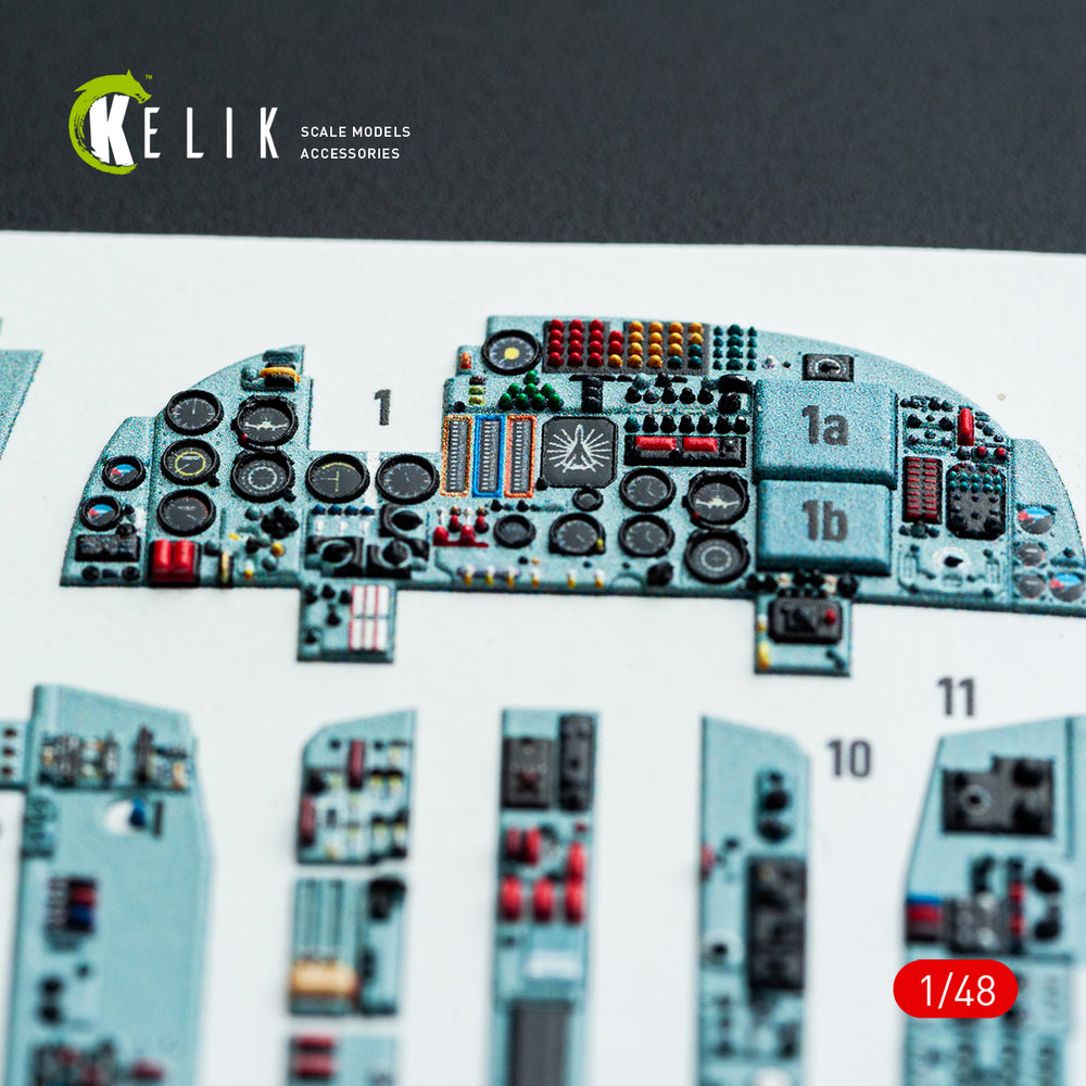 Kelik K3D48025 1:48 Sukhoi SU-24 interior