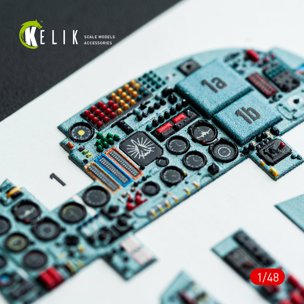 Kelik K3D48025 1:48 Sukhoi SU-24 interior