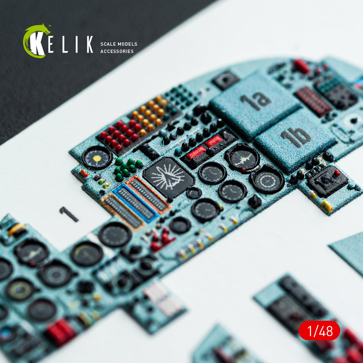 Kelik K3D48025 1:48 Sukhoi SU-24 interior