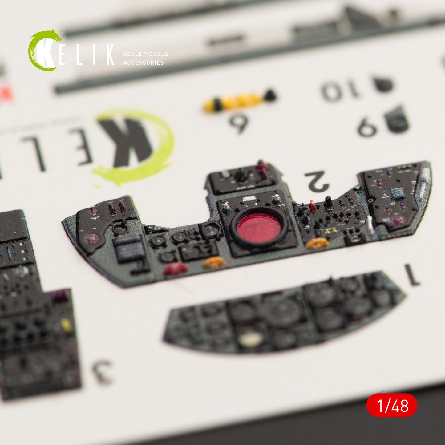 Kelik K3D48029 1:48 Lockheed F-104G Starfighter early type interior