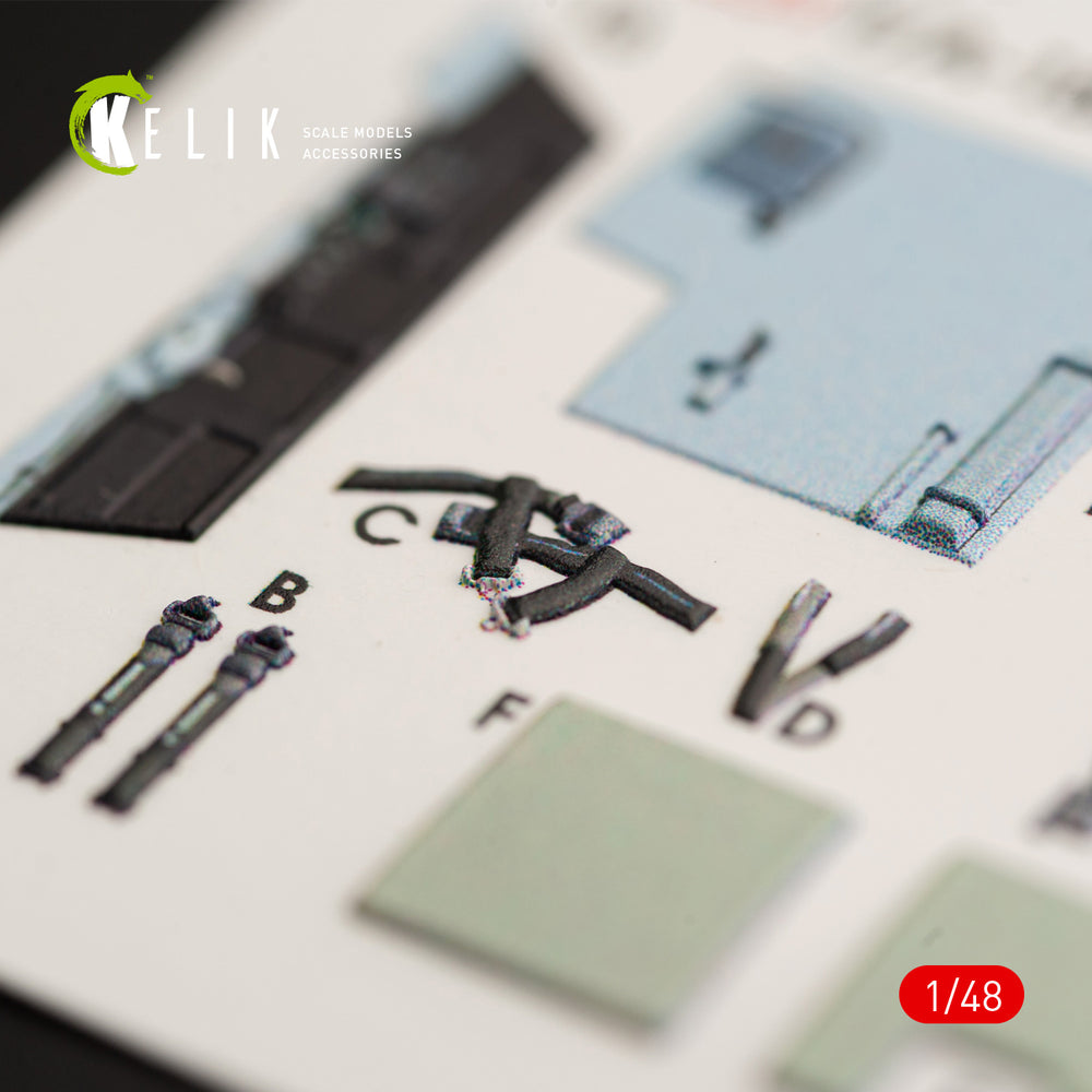 Kelik K3D48031 1:48 Boeing F/A-18E Super Hornet interior