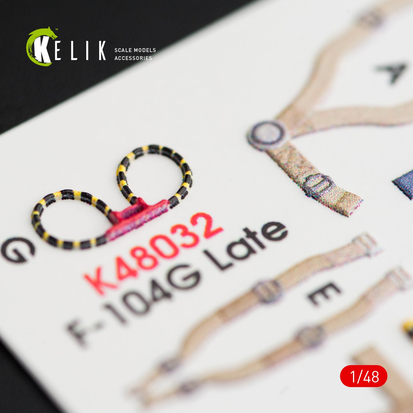 Kelik K3D48032 1:48 Lockheed F-104G Starfighter late type interior