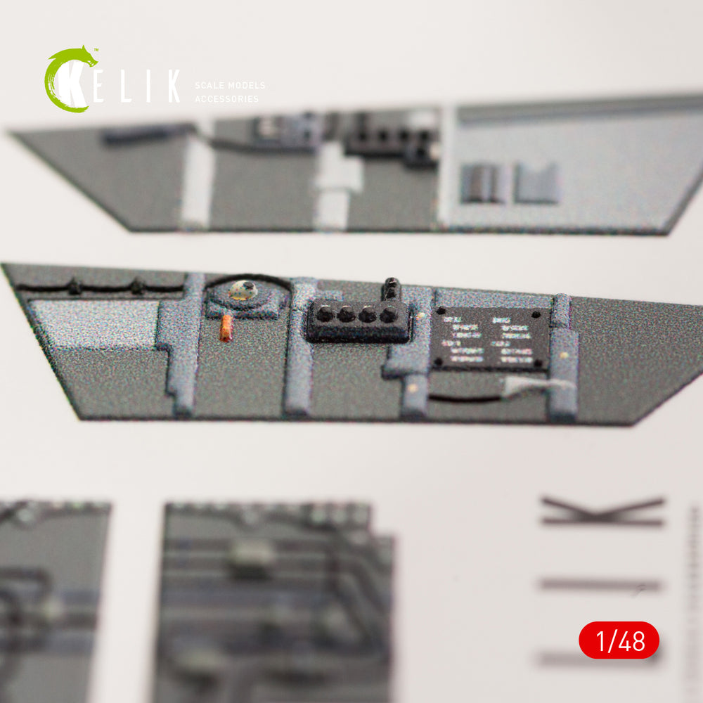 Kelik K3D48033 1:48 McDonnell-Douglas F/A-18B Hornet interior