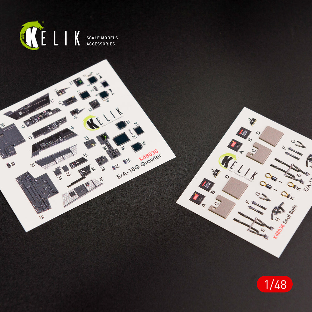 Kelik K3D48036 1:48 Boeing EA-18G Growler interior