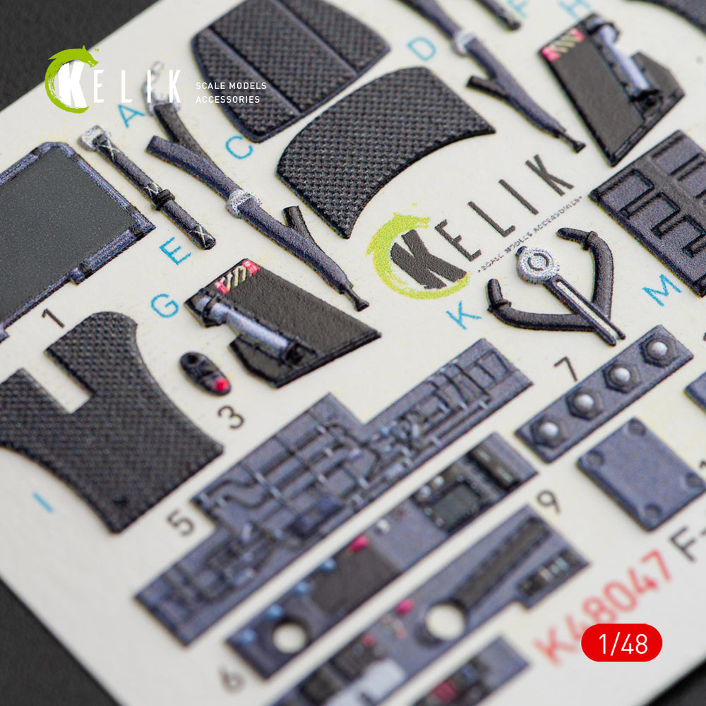 Kelik K3D48047 1:48 Lockheed-Martin F-35A Lightning II interior