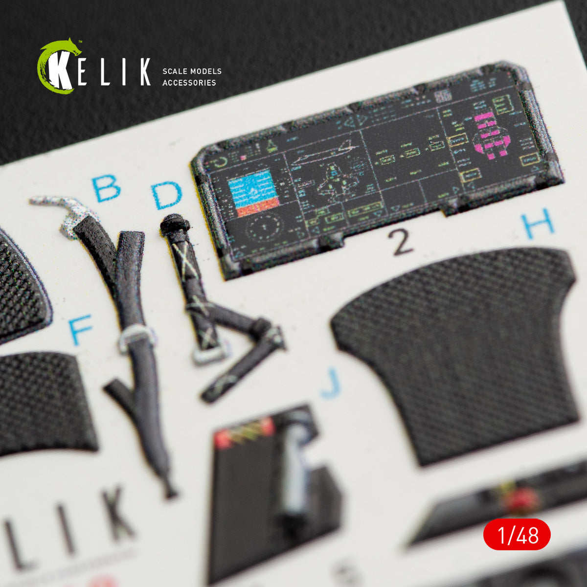 Kelik K3D48048 1:48 Lockheed-Martin F-35B Lightning II interior