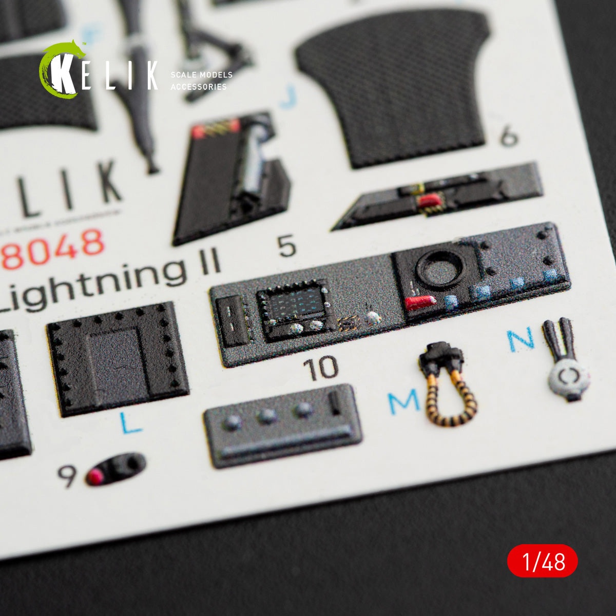 Kelik K3D48048 1:48 Lockheed-Martin F-35B Lightning II interior