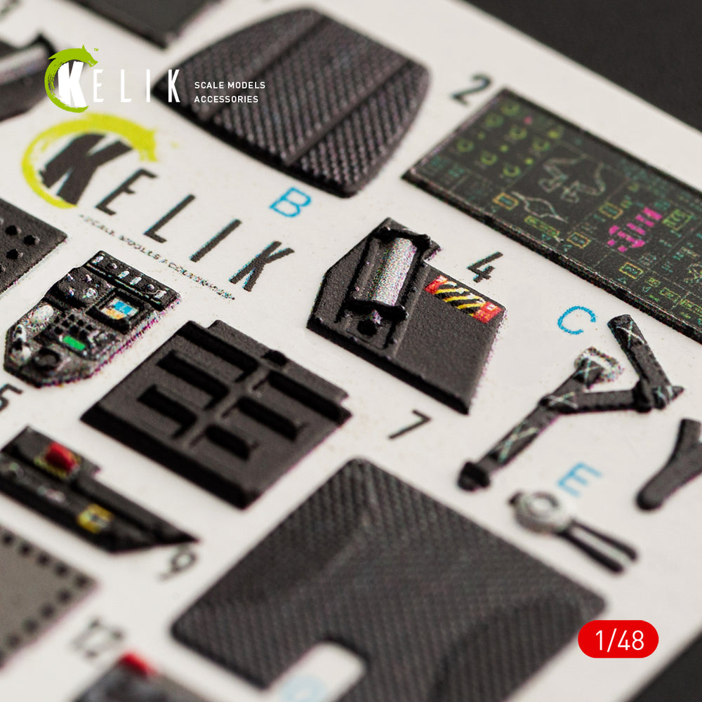 Kelik K3D48049 1:48 Lockheed-Martin F-35A Lightning II interior