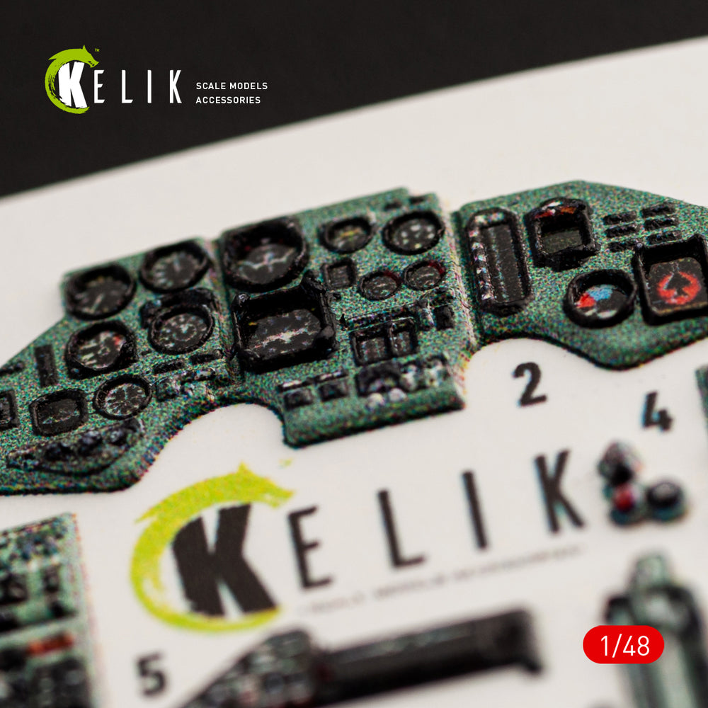 Kelik K3D48051 1:48 Sukhoi Su-27 Flanker interior