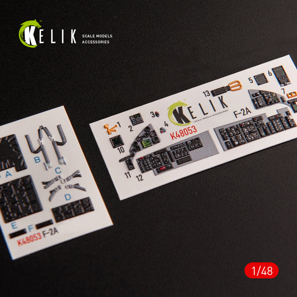 Kelik K3D48053 1:48 JASDF Mitsubishi F-2A interior