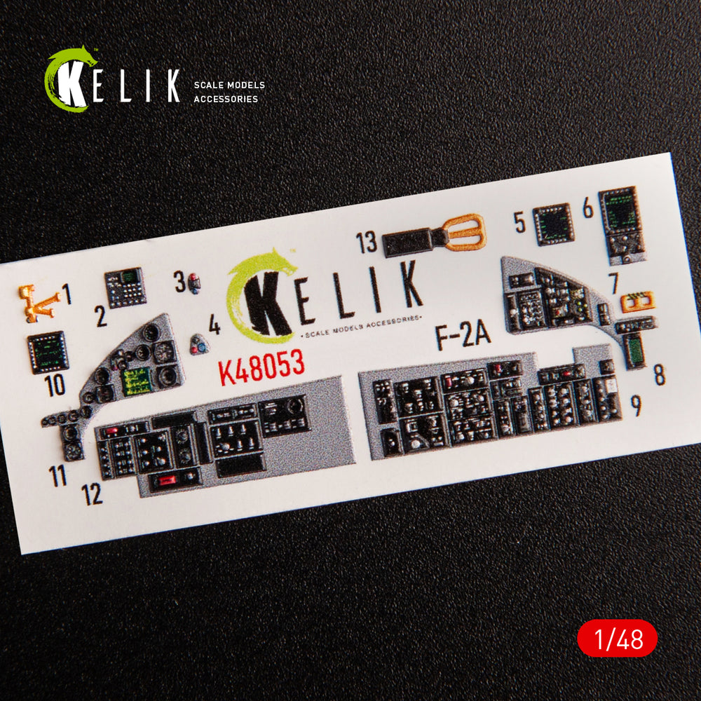 Kelik K3D48053 1:48 JASDF Mitsubishi F-2A interior