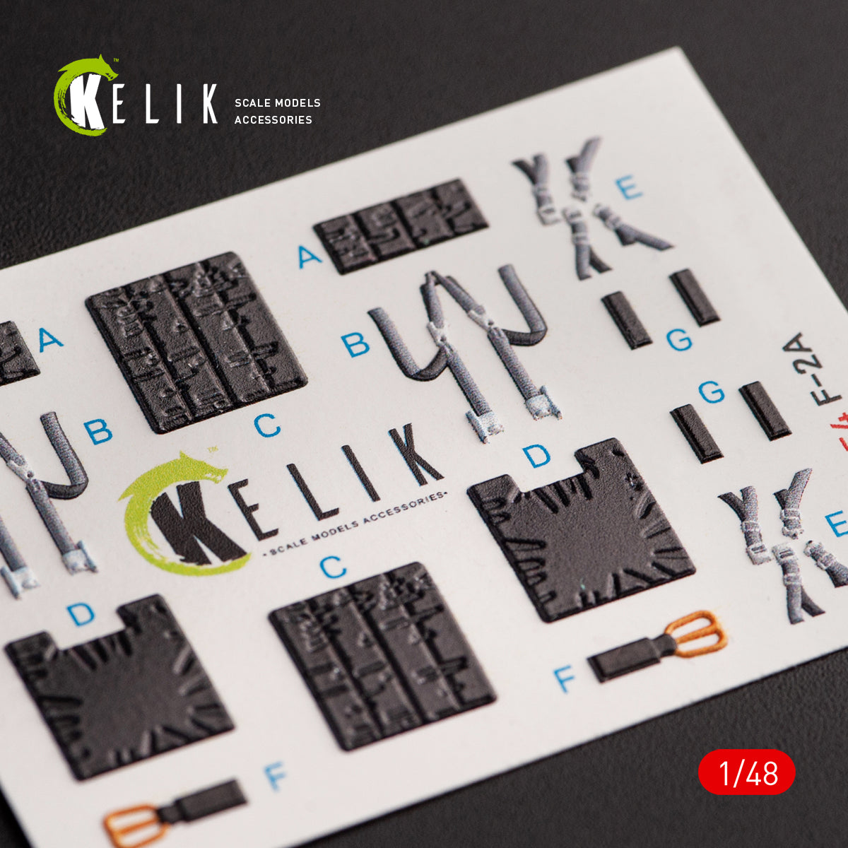 Kelik K3D48054 1:48 JASDF F-2B interior