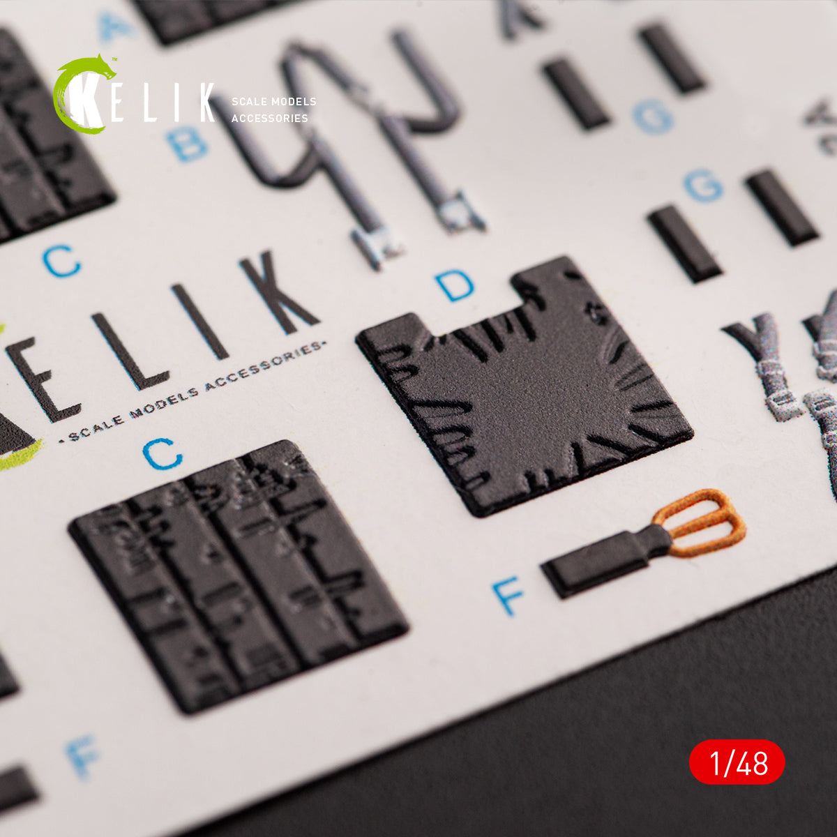Kelik K3D48054 1:48 JASDF F-2B interior
