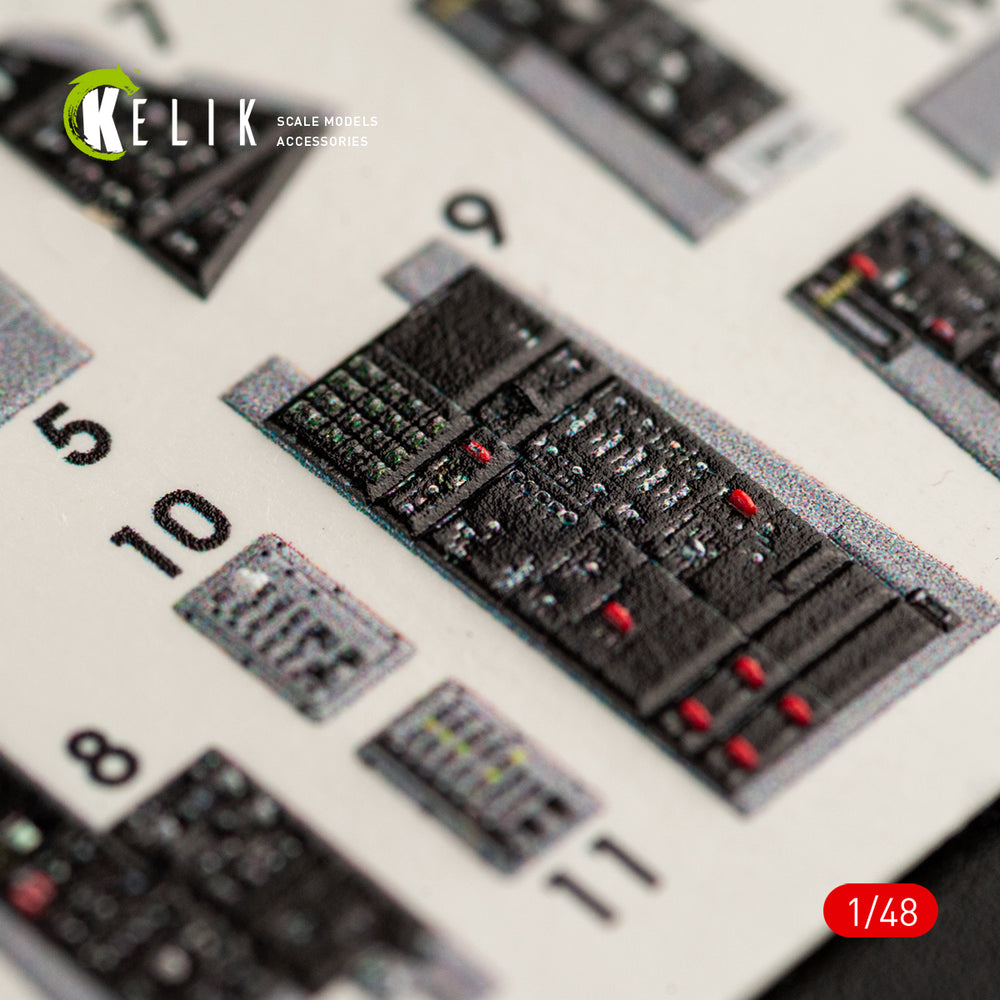 Kelik K3D48063 1:48 Grumman F-14D Tomcat interior