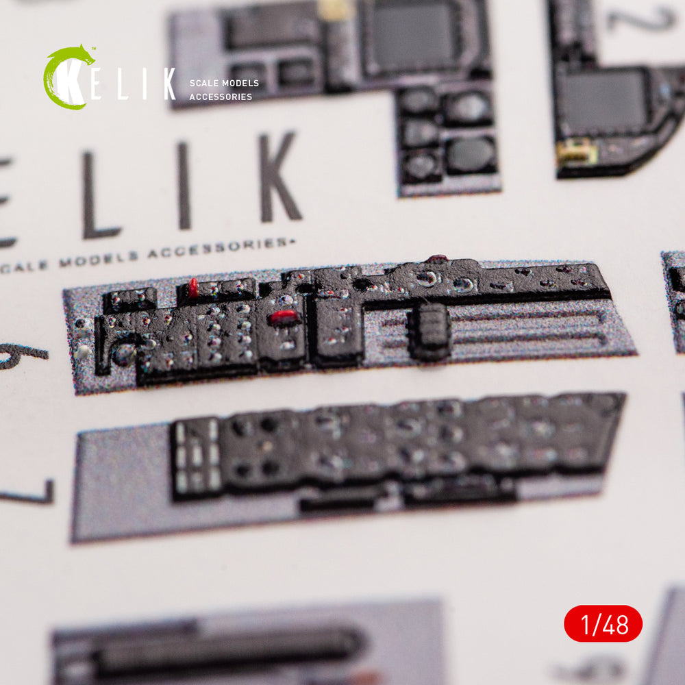 Kelik K3D48065 1:48 McDonnell-Douglas F/A-18C Hornet interior