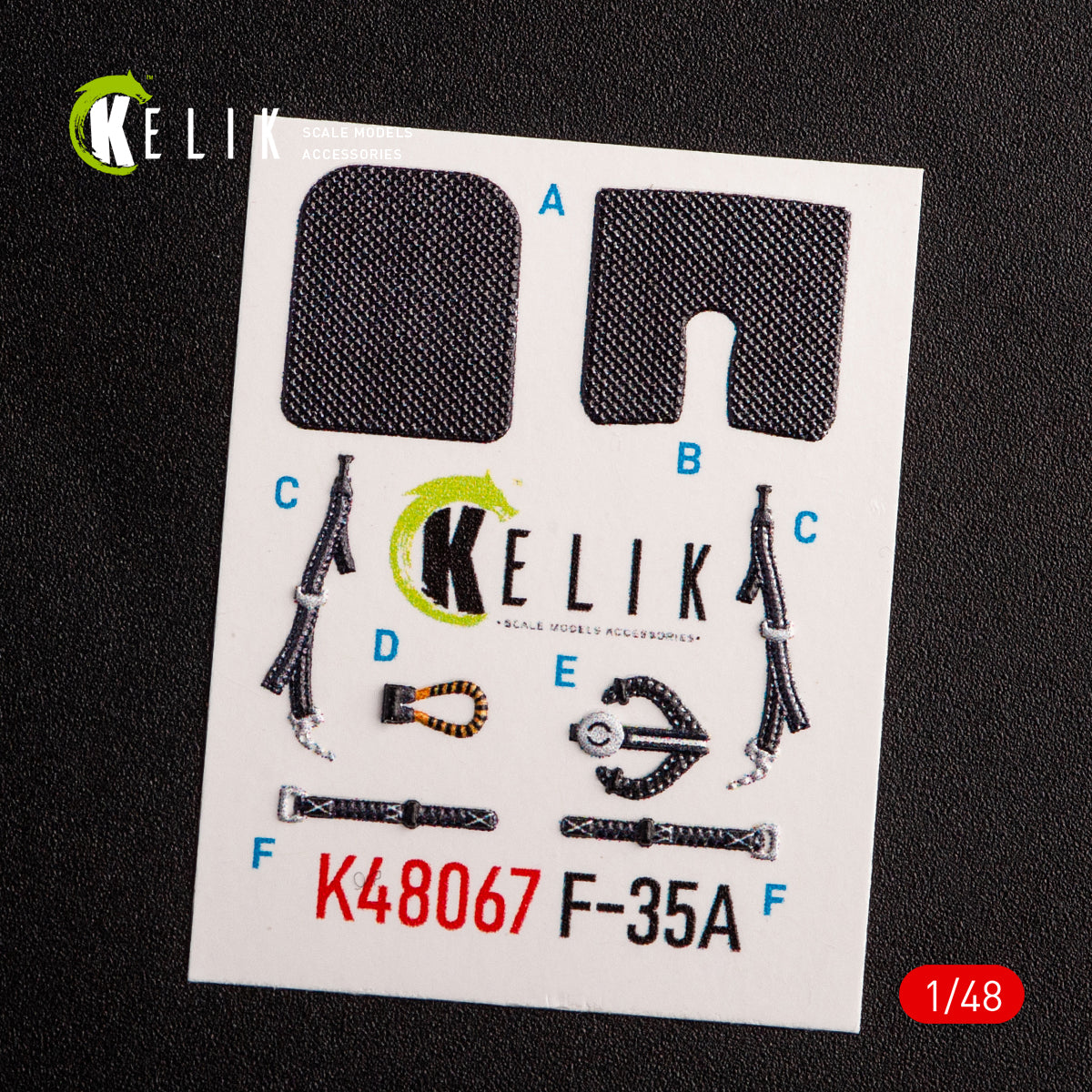 Kelik K3D48067 1:48 Lockheed-Martin F-35A interior