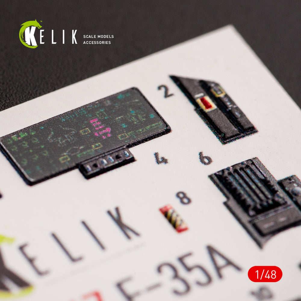 Kelik K3D48067 1:48 Lockheed-Martin F-35A interior