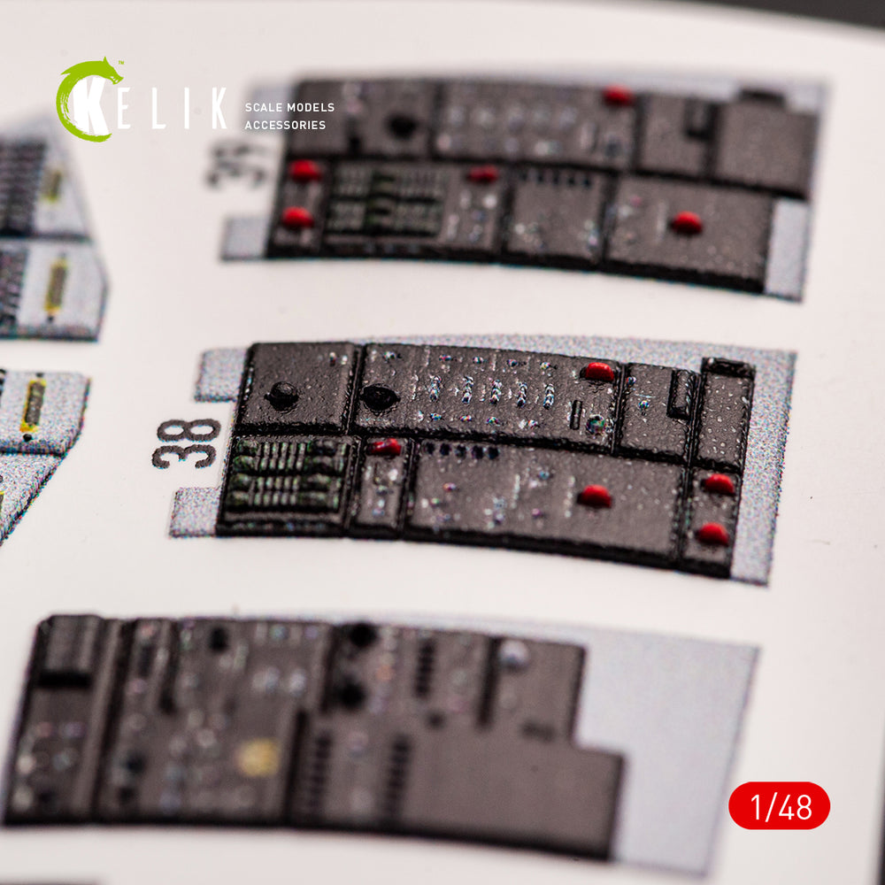 Kelik K3D48068 1:48 Grumman F-14A Tomcat late interior