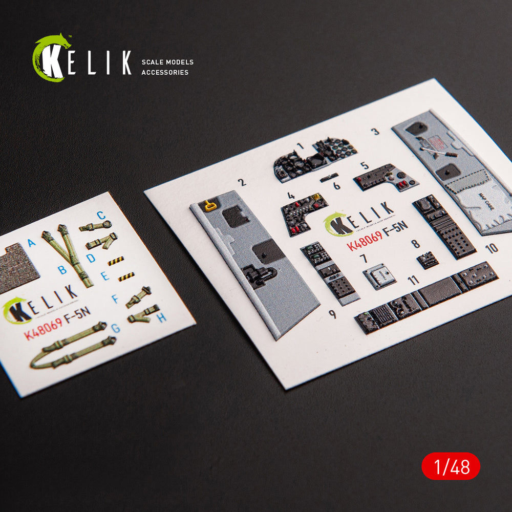 Kelik K3D48069 1:48 Northrop F-5N interior