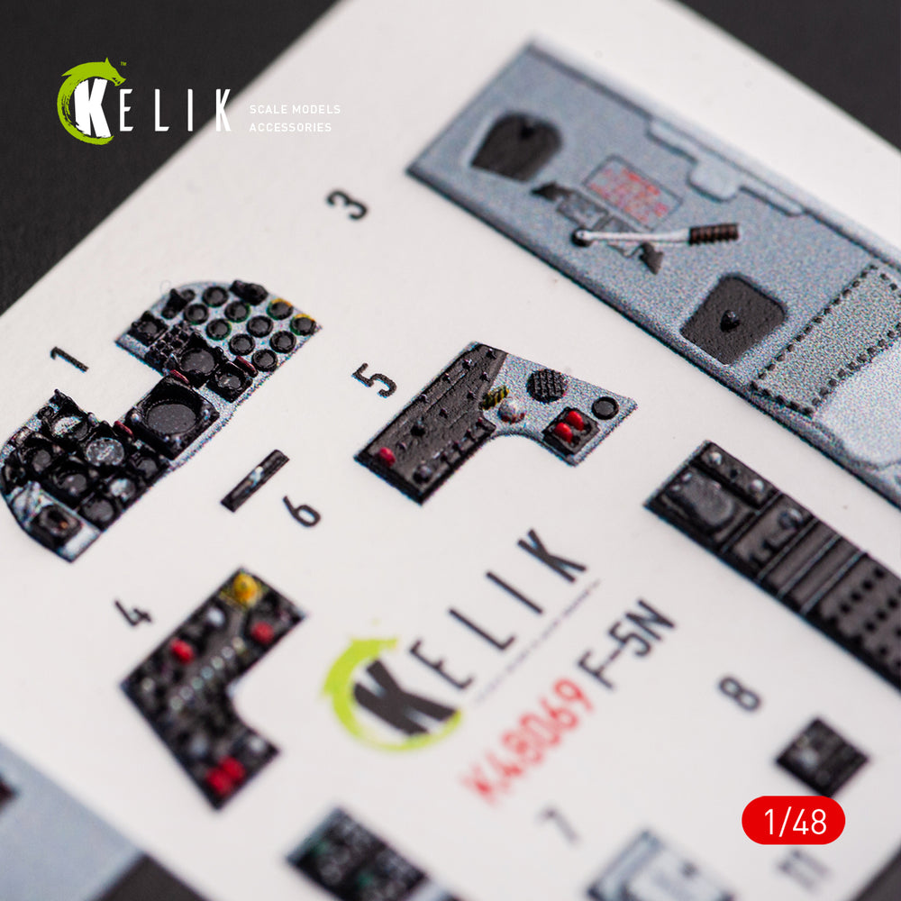 Kelik K3D48069 1:48 Northrop F-5N interior