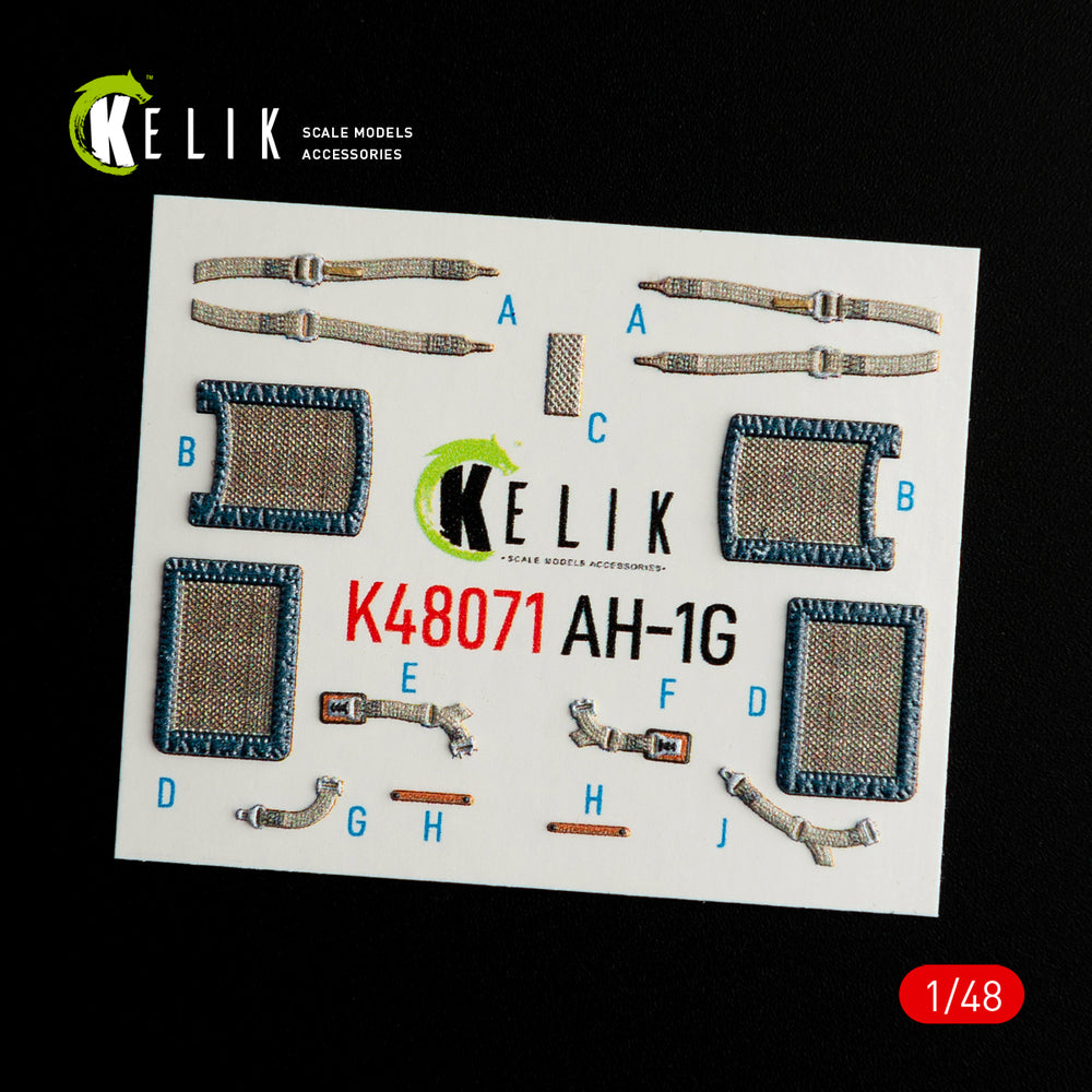 Kelik K3D48071 1:48 Bell AH-1G interior