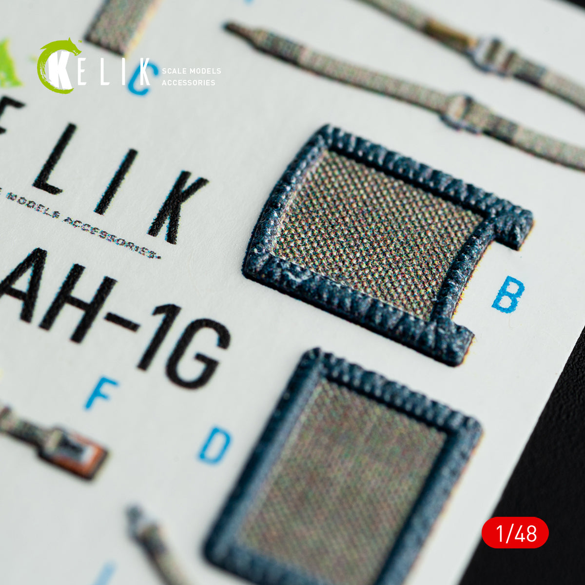 Kelik K3D48071 1:48 Bell AH-1G interior