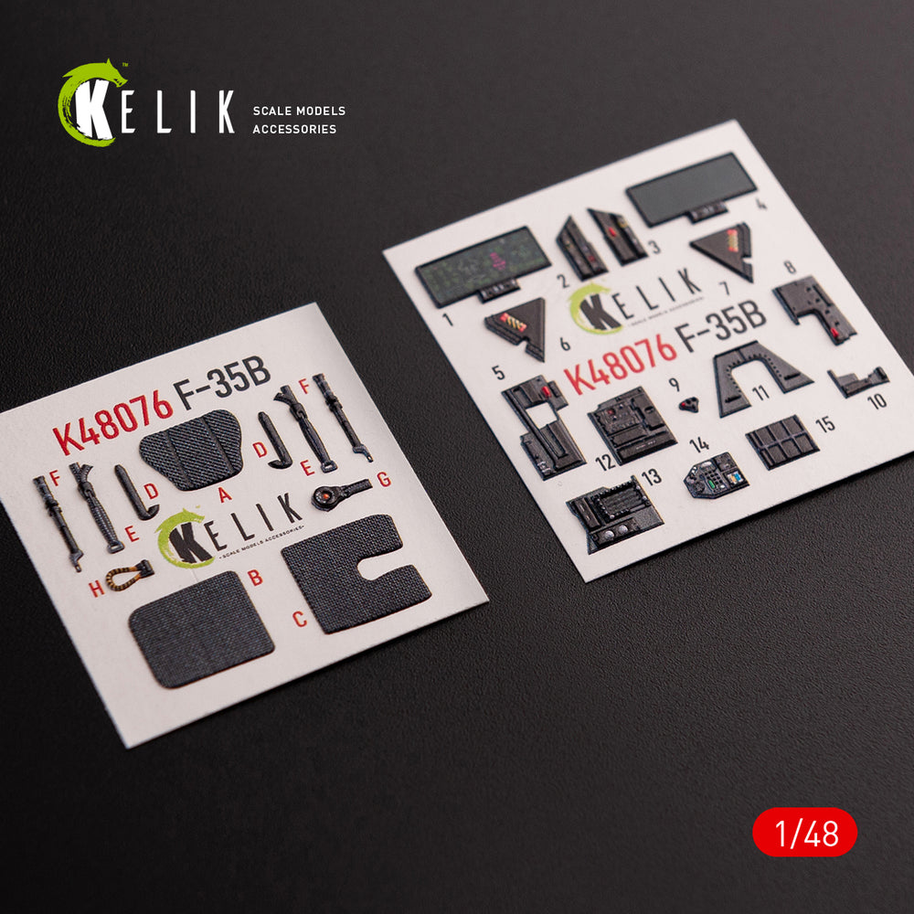 Kelik K3D48076 1:48 Lockheed-Martin F-35B interior