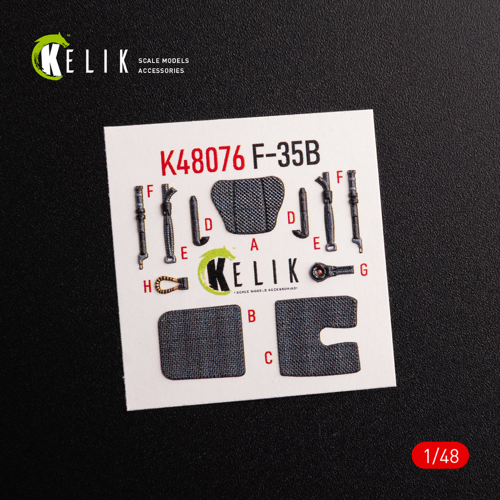 Kelik K3D48076 1:48 Lockheed-Martin F-35B interior