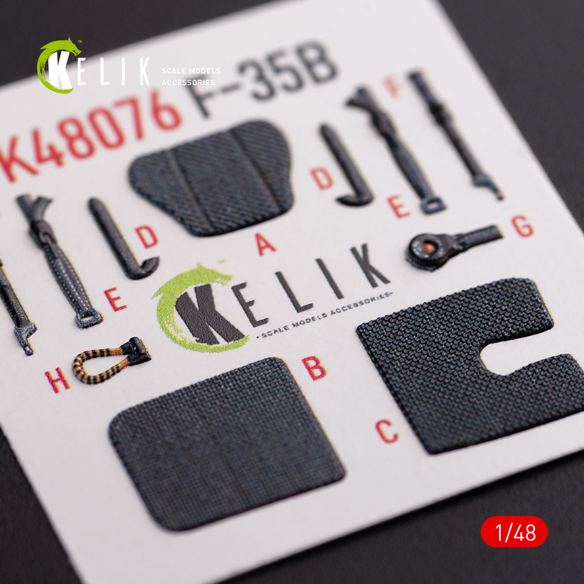 Kelik K3D48076 1:48 Lockheed-Martin F-35B interior