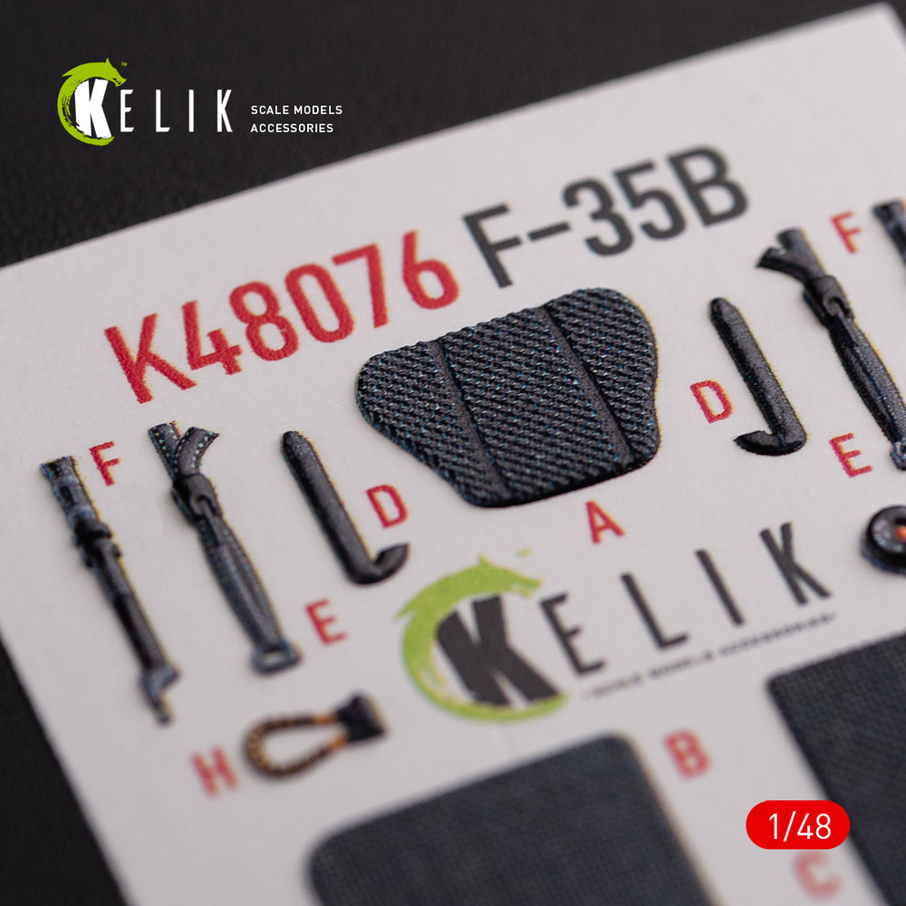 Kelik K3D48076 1:48 Lockheed-Martin F-35B interior