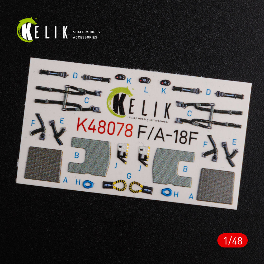 Kelik K3D48078 1:48 Boeing F/A-18F Super Hornet interior
