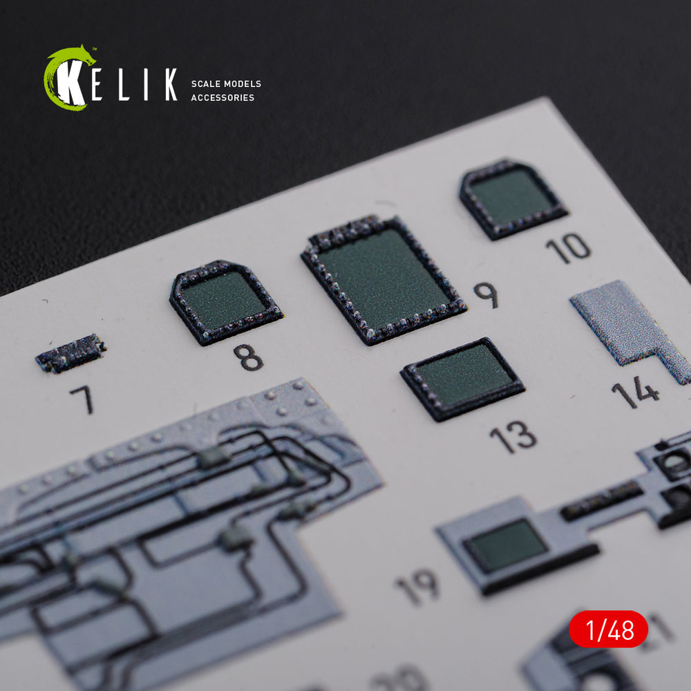 Kelik K3D48078 1:48 Boeing F/A-18F Super Hornet interior