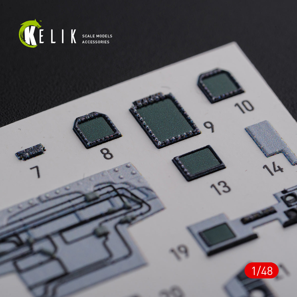 Kelik K3D48078 1:48 Boeing F/A-18F Super Hornet interior