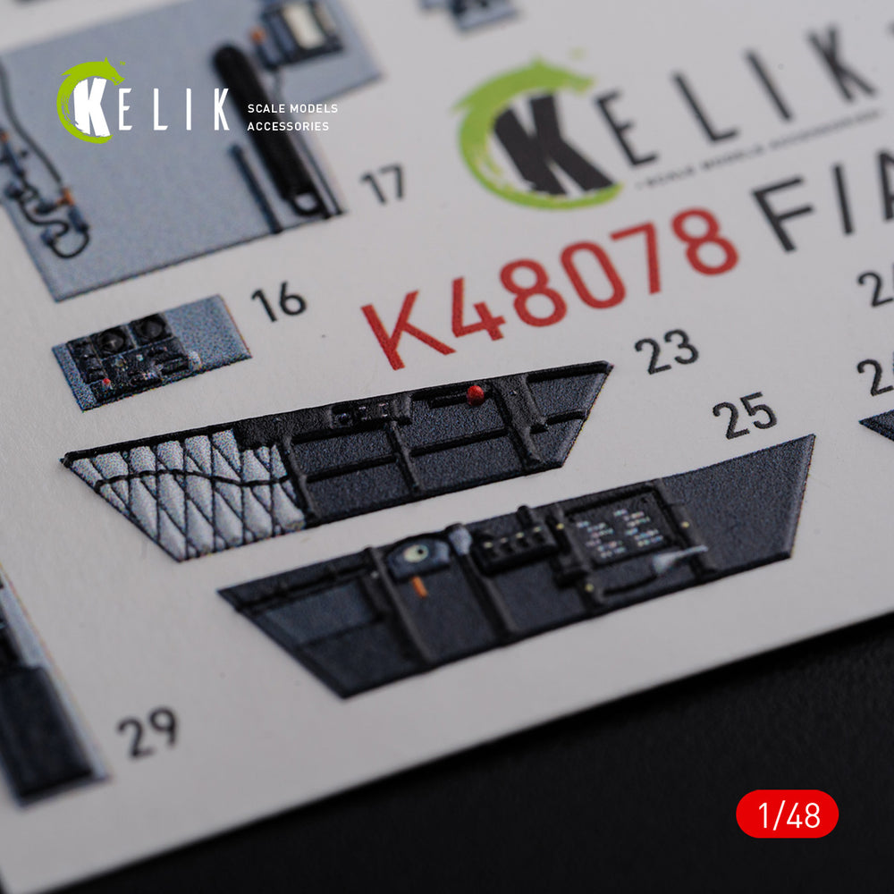 Kelik K3D48078 1:48 Boeing F/A-18F Super Hornet interior