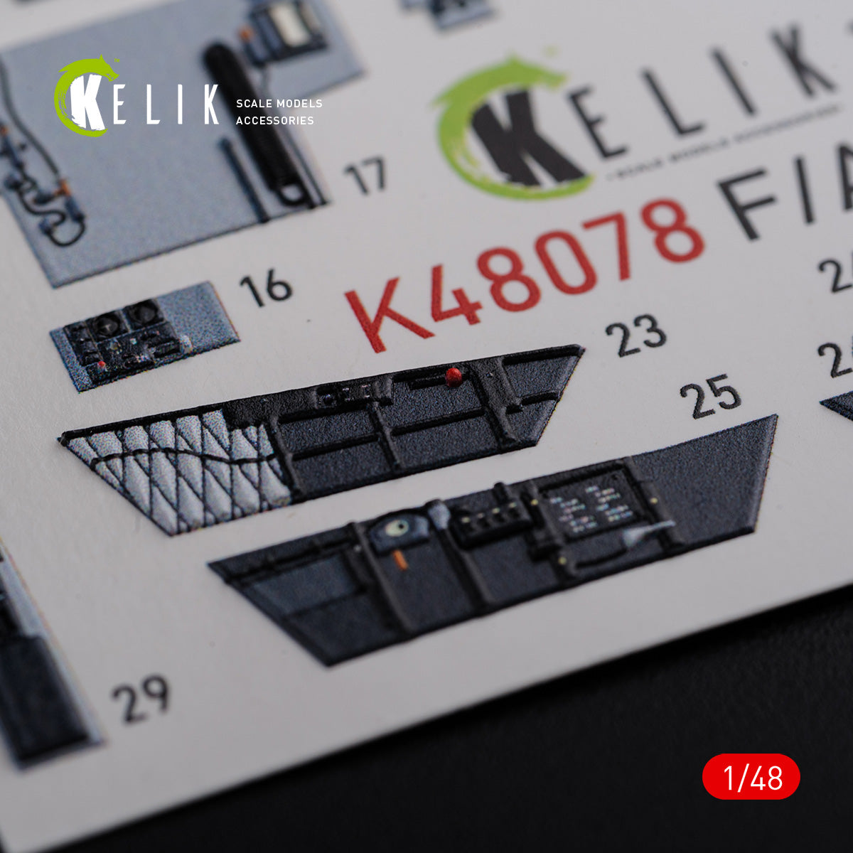 Kelik K3D48078 1:48 Boeing F/A-18F Super Hornet interior
