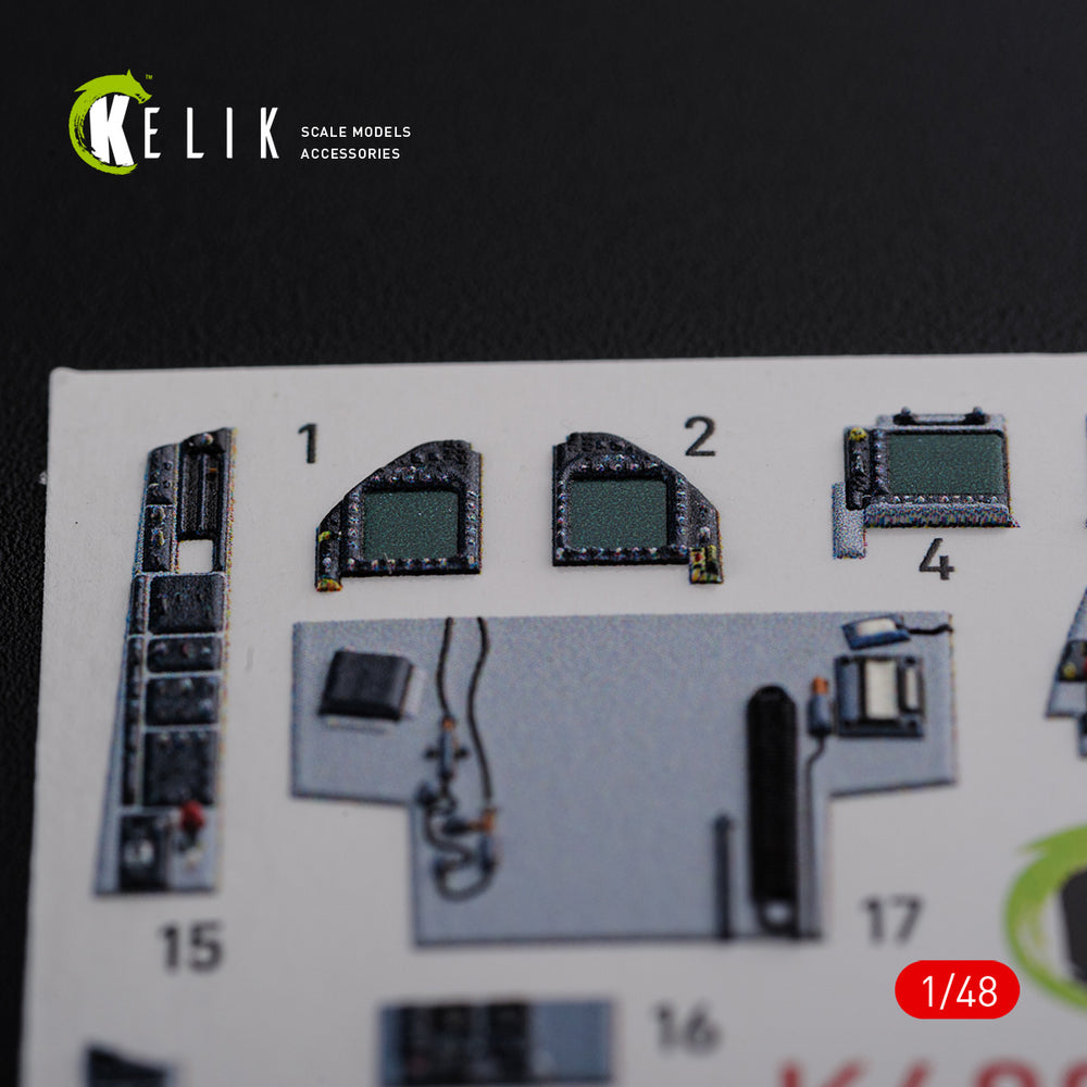 Kelik K3D48078 1:48 Boeing F/A-18F Super Hornet interior