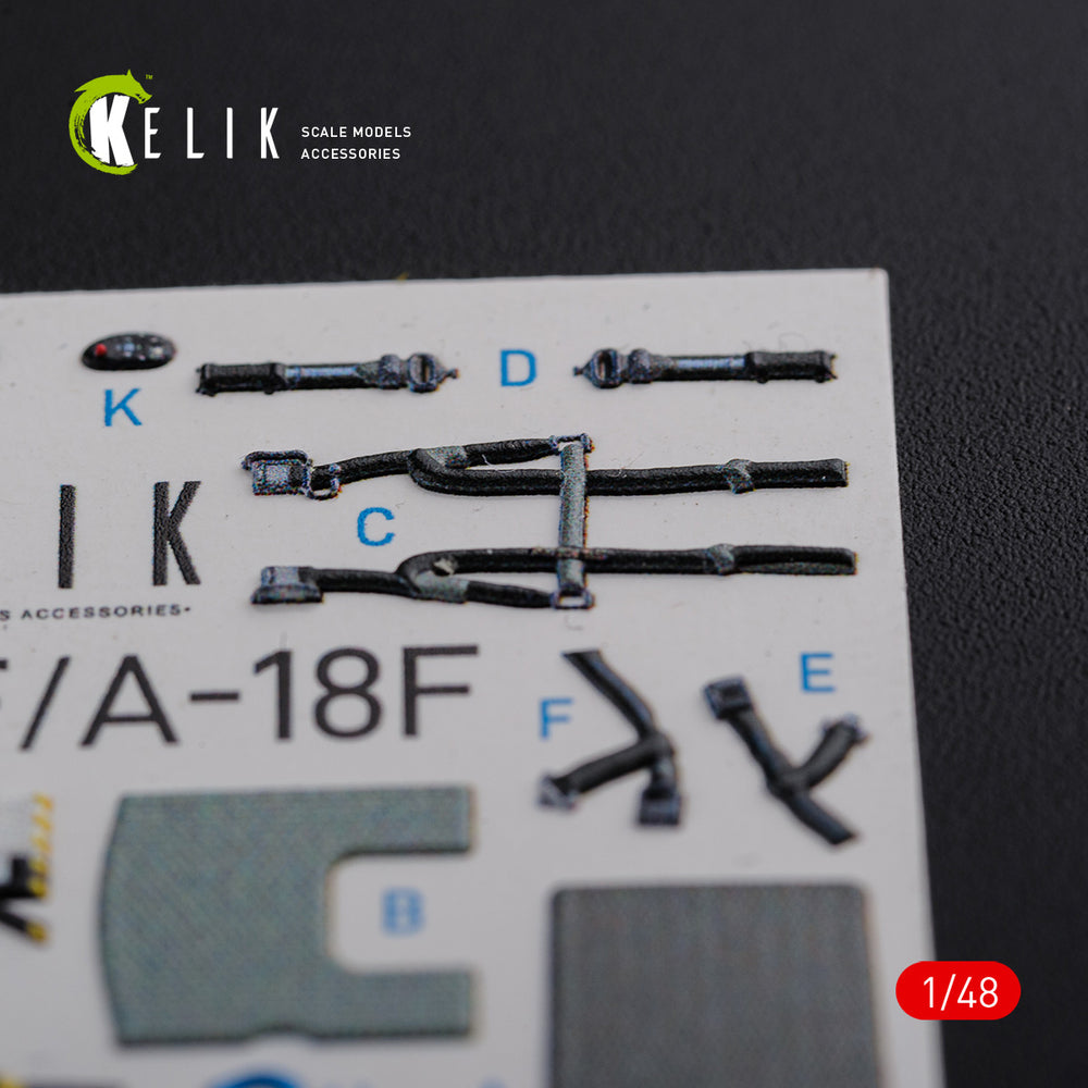 Kelik K3D48078 1:48 Boeing F/A-18F Super Hornet interior