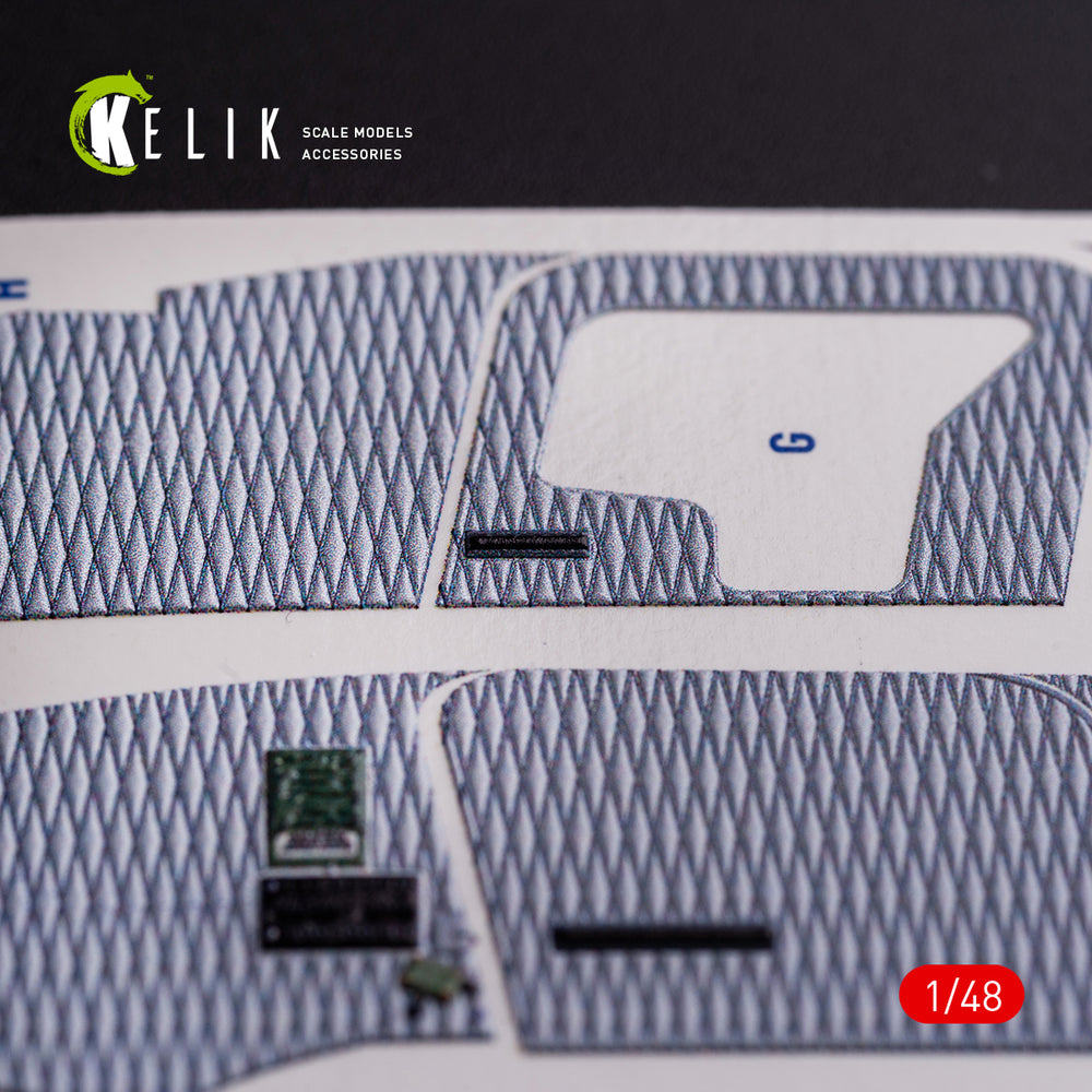 Kelik K3D48080 1:48 Cessna O-2A Skymaster interior