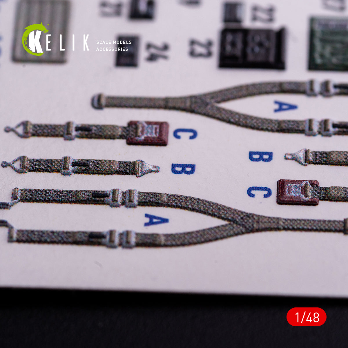 Kelik K3D48081 1:48 Cessna O-2A Skymaster interior